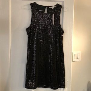 Black sequin evening dress. GORGEOUS!!